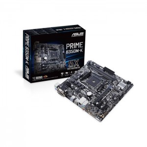 Motherboard Asus Prime B350M-K Skt Am4 